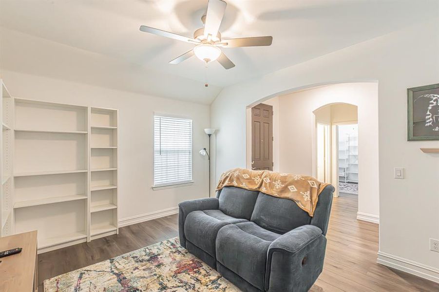 Furnished interior view inside a new home in Westside Preserve, Midlothian (Image 26).