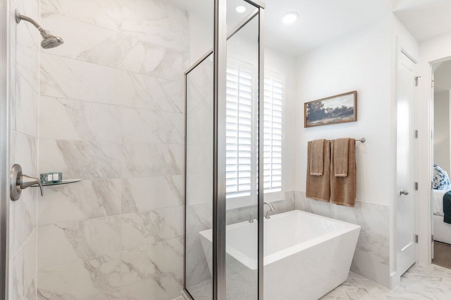 Representative Primary Bathroom - some options shown Representative Primary Bathroom - some options shown