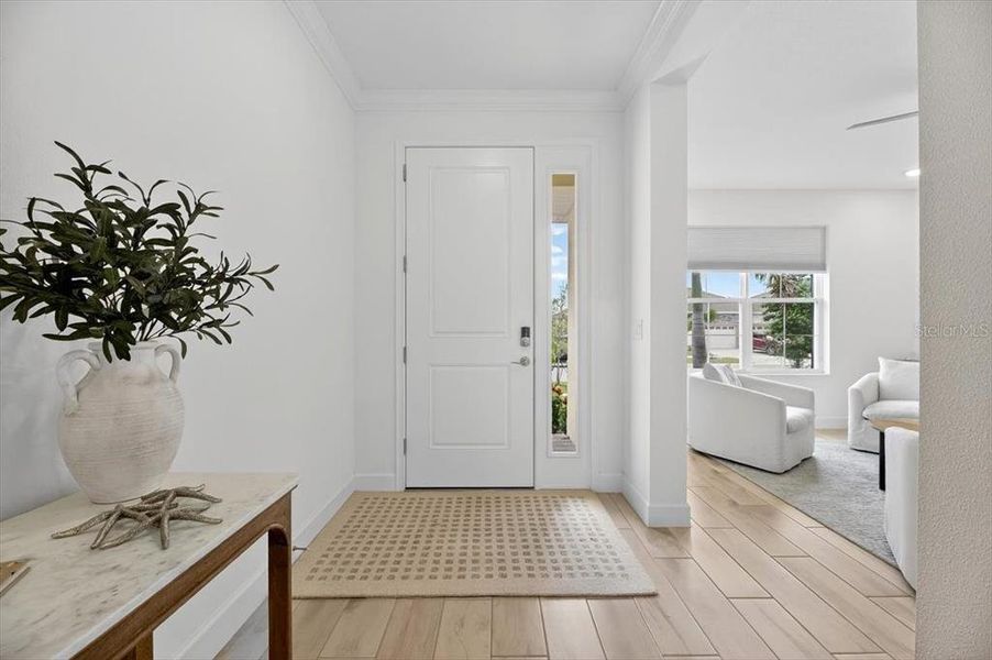 Furnished interior view inside a new home in Marisol Pointe at MiraBay Florida Series, Apollo Beach (Image 28).