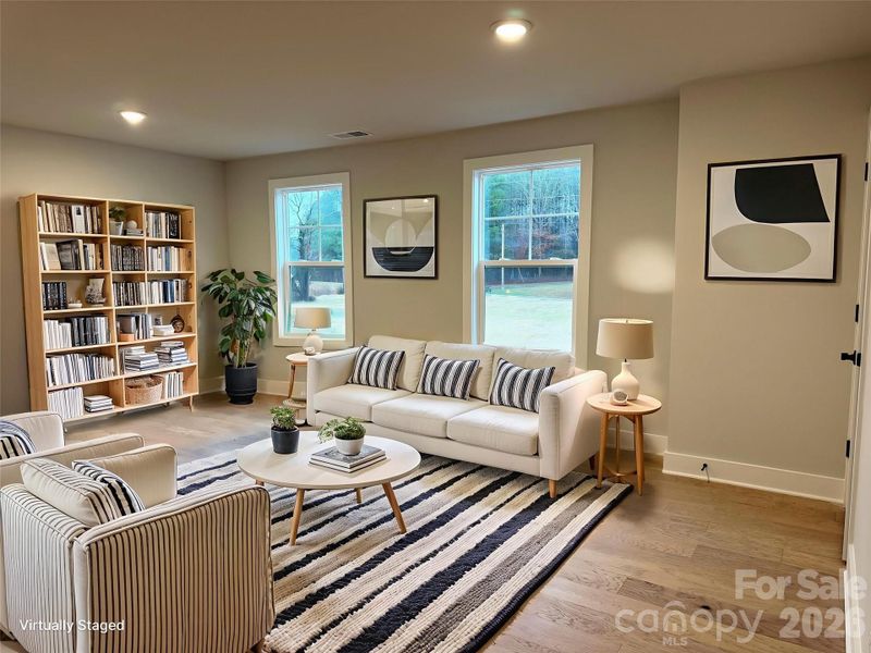 Furnished interior view inside a new home in , Denver (Image 7). Furnished interior view inside a new home in , Denver (Image 7).