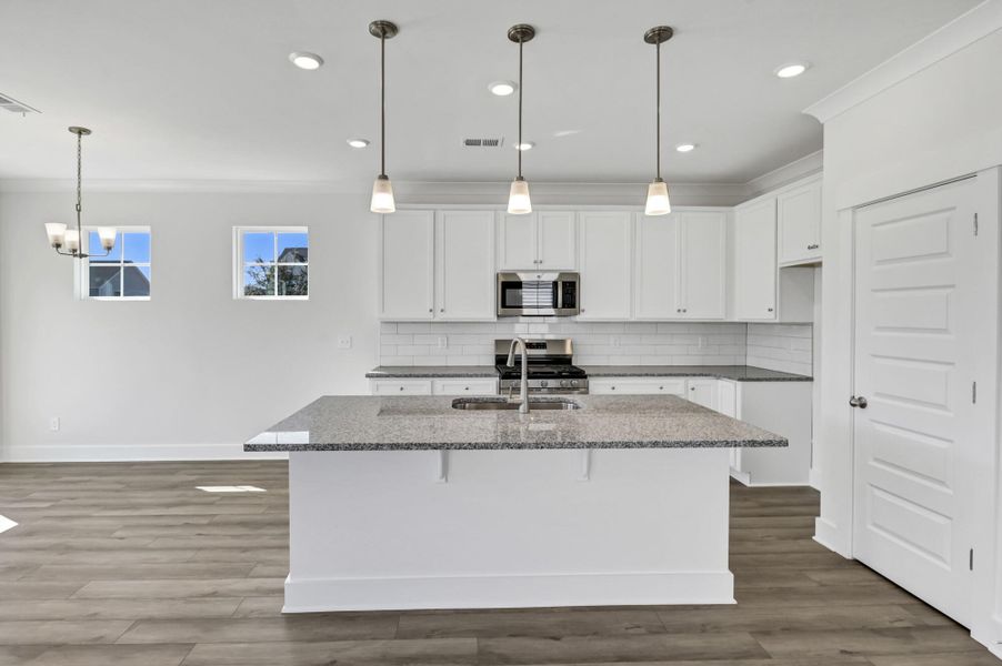 Furnished interior view inside a new home in Ashton Lakes, Lexington (Image 6).