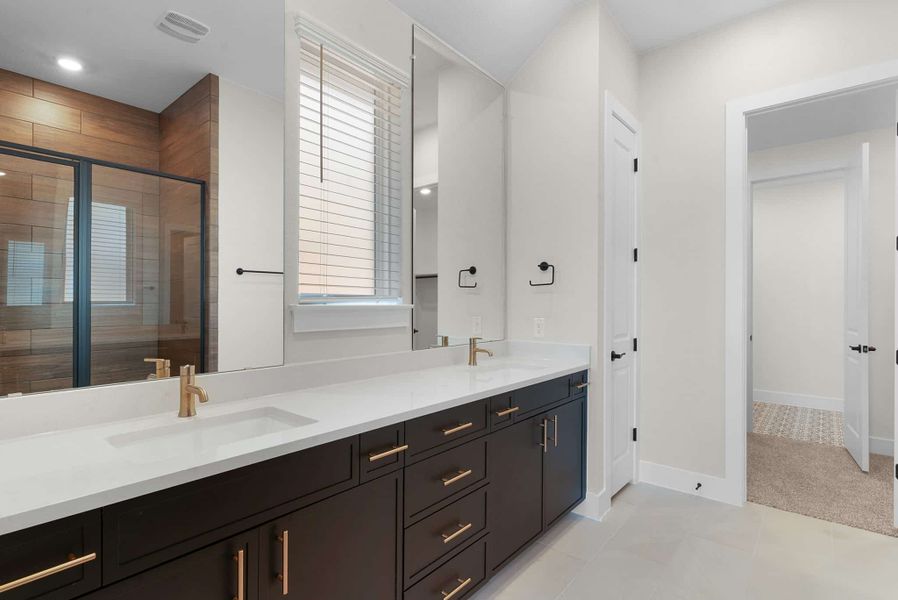 Furnished interior view inside a new home in University Heights, Round Rock (Image 8). Furnished interior view inside a new home in University Heights, Round Rock (Image 8).