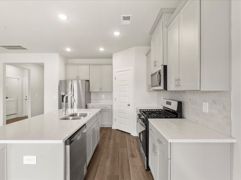 Furnished interior view inside a new home in Vickery Station, Woodruff (Image 5).