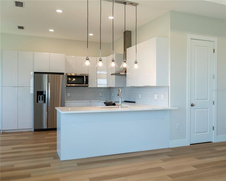 Furnished interior view inside a new home in , Hudson (Image 6).