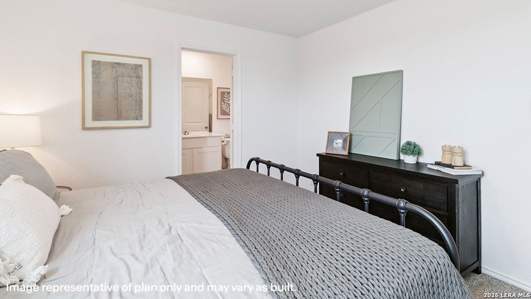 Furnished interior view inside a new home in Sonora, San Antonio (Image 12).