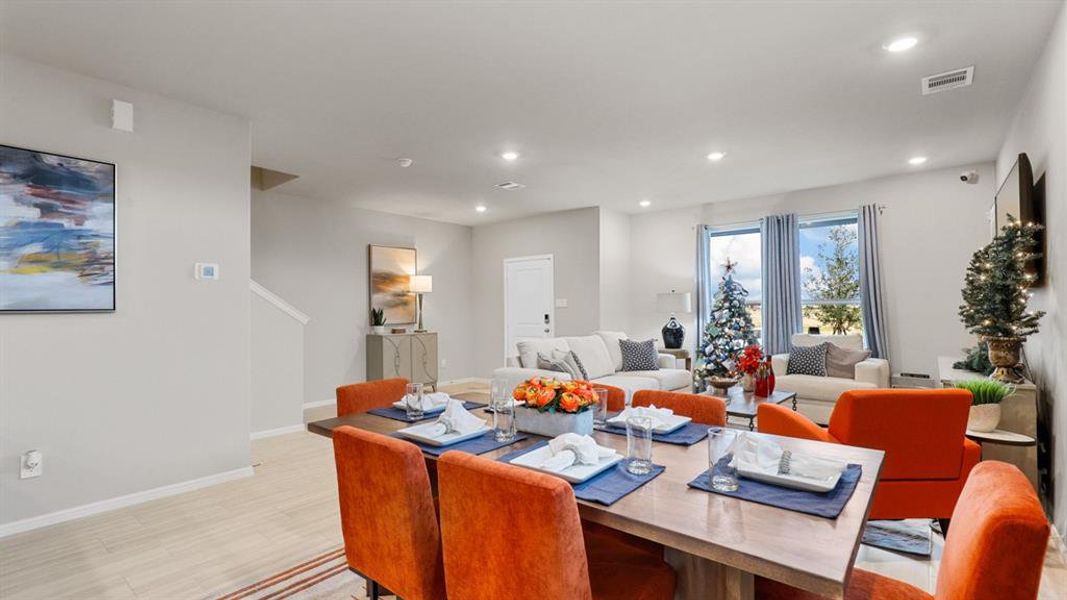 Furnished interior view inside a new home in Orchard Village, Fort Worth (Image 9).