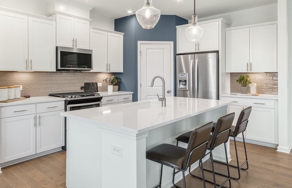 Furnished interior view inside a new home in Adler Springs, Powder Springs (Image 3).