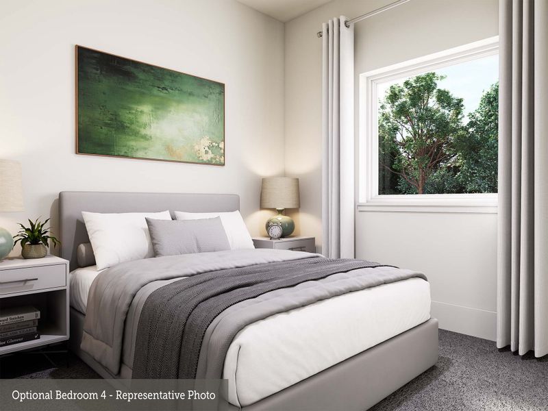 Furnished interior view inside a new home in Landmark, Denton (Image 4).