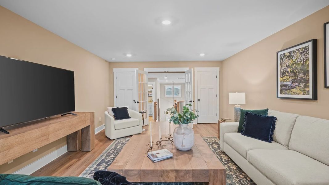 Furnished interior view inside a new home in Fox Hollow, Spartanburg (Image 25).
