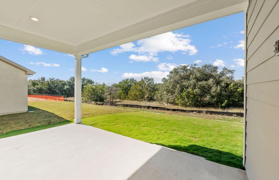 Exterior details and patio area of a home in Sun City Texas, Georgetown (Image 2). Exterior details and patio area of a home in Sun City Texas, Georgetown (Image 2).