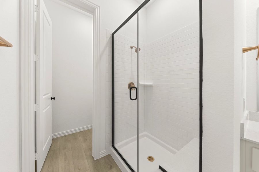 Primary Bathroom Representative Photo featuring the Serene Collection Primary Bathroom Representative Photo featuring the Serene Collection