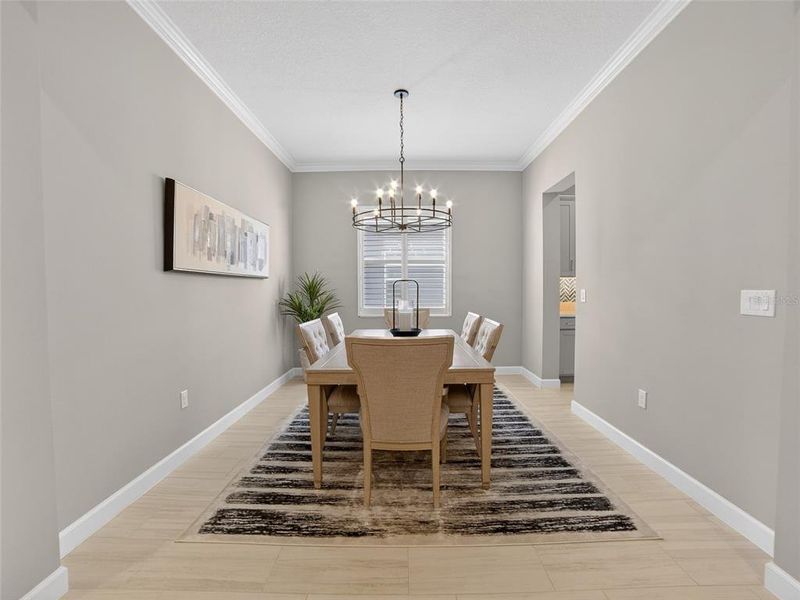 Furnished interior view inside a new home in , Parrish (Image 12).