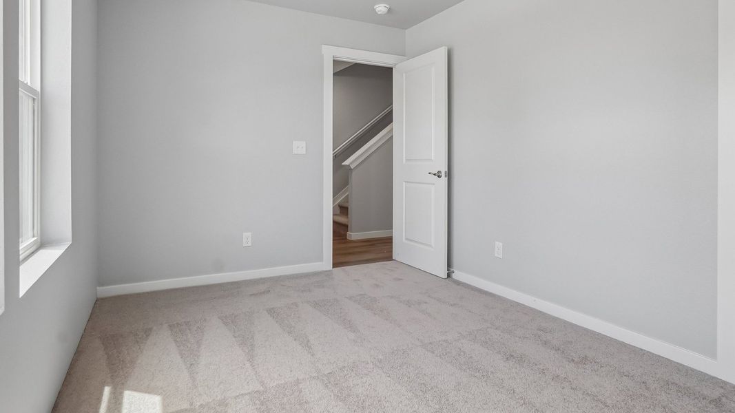 Furnished interior view inside a new home in Windler Townhomes, Aurora (Image 16).