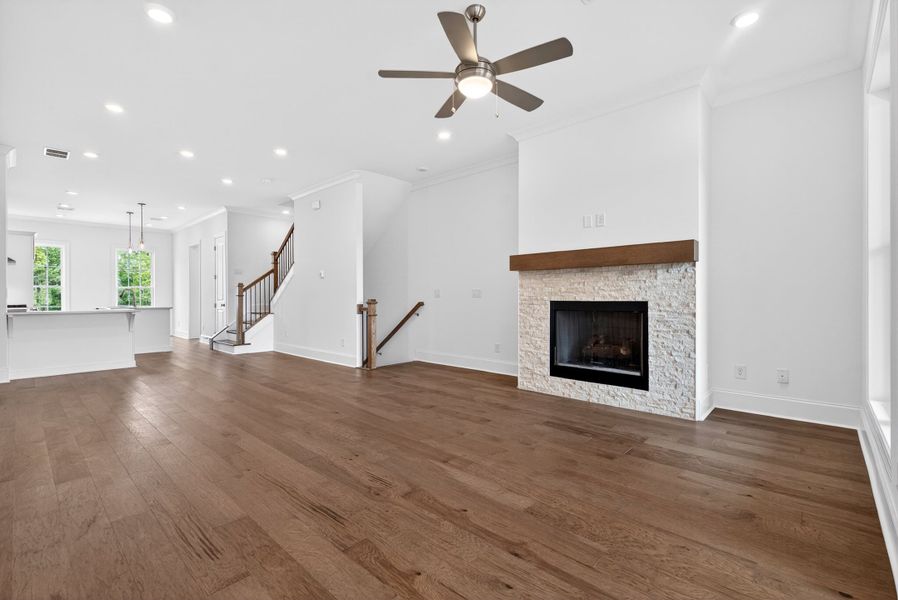 Representative unfurnished interior of a home built from the The Taylor I by The Providence Group in Waterhaven, Cumming (Image 29). Representative unfurnished interior of a home built from the The Taylor I by The Providence Group in Waterhaven, Cumming (Image 29).