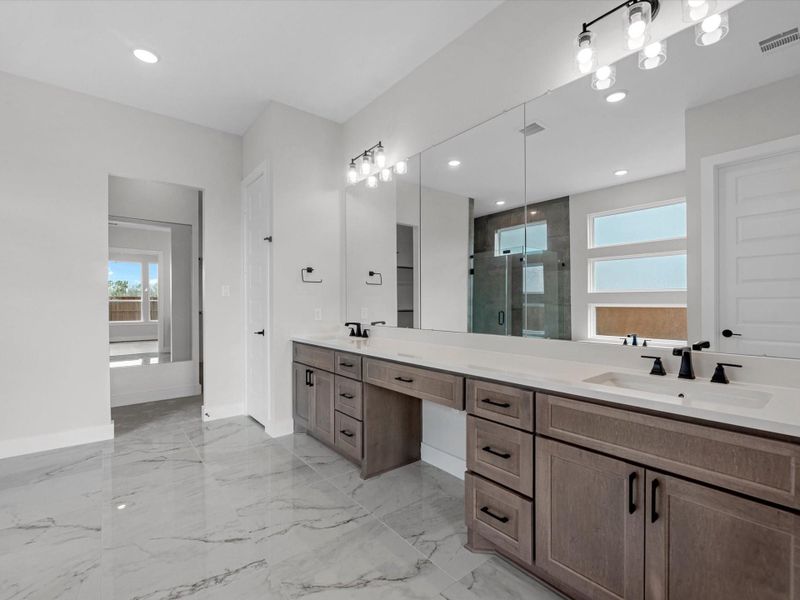 Furnished interior view inside a new home in Woodson’s Reserve, Spring (Image 6).