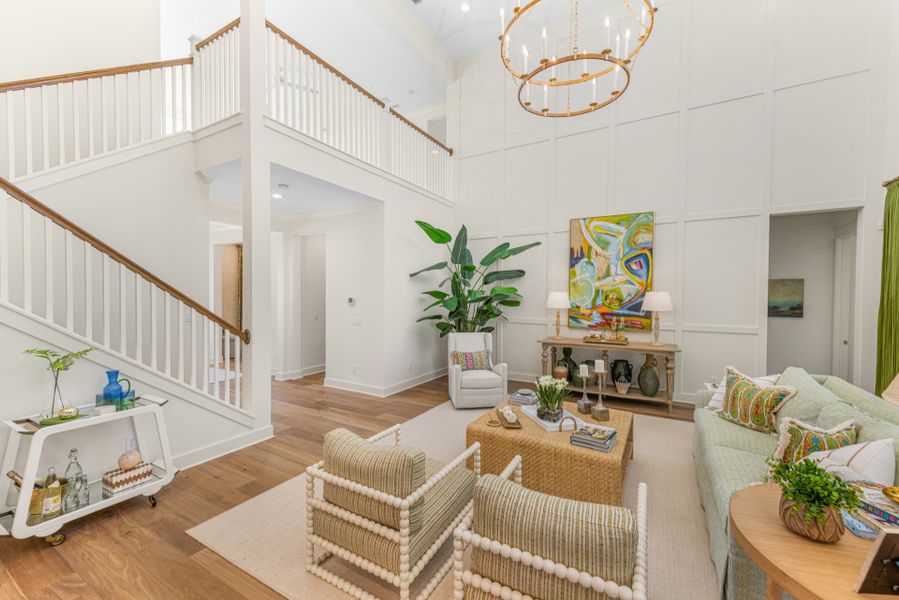 Representative furnished interior of a home built from the Seaside by Riverside Homes in Hidden Creek at SilverLeaf, St. Augustine (Image 14). Representative furnished interior of a home built from the Seaside by Riverside Homes in Hidden Creek at SilverLeaf, St. Augustine (Image 14).