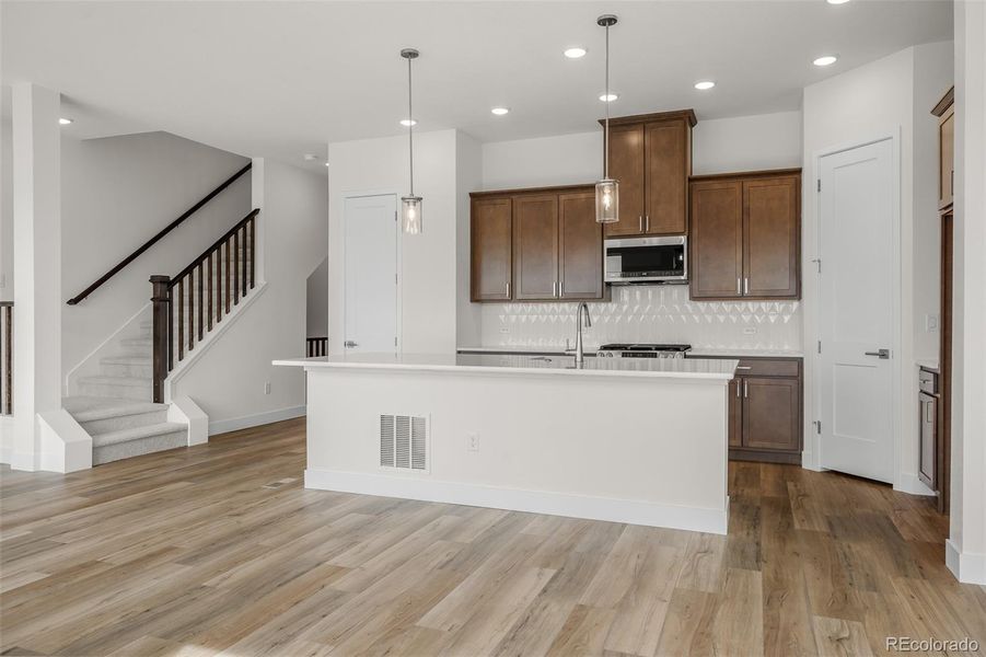 Furnished interior view inside a new home in Trailside at Cottonwood Creek, Colorado Springs (Image 6).