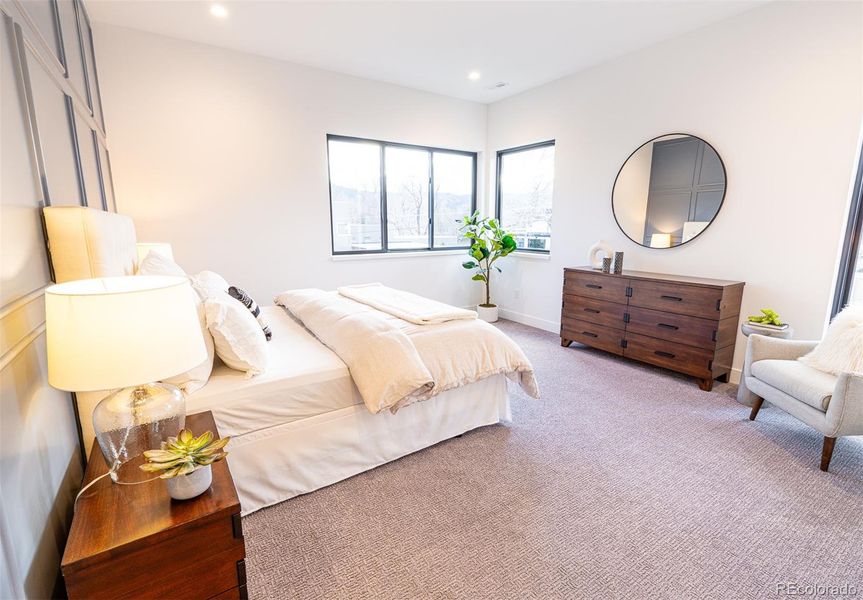 Furnished interior view inside a new home in , Boulder (Image 31). Furnished interior view inside a new home in , Boulder (Image 31).