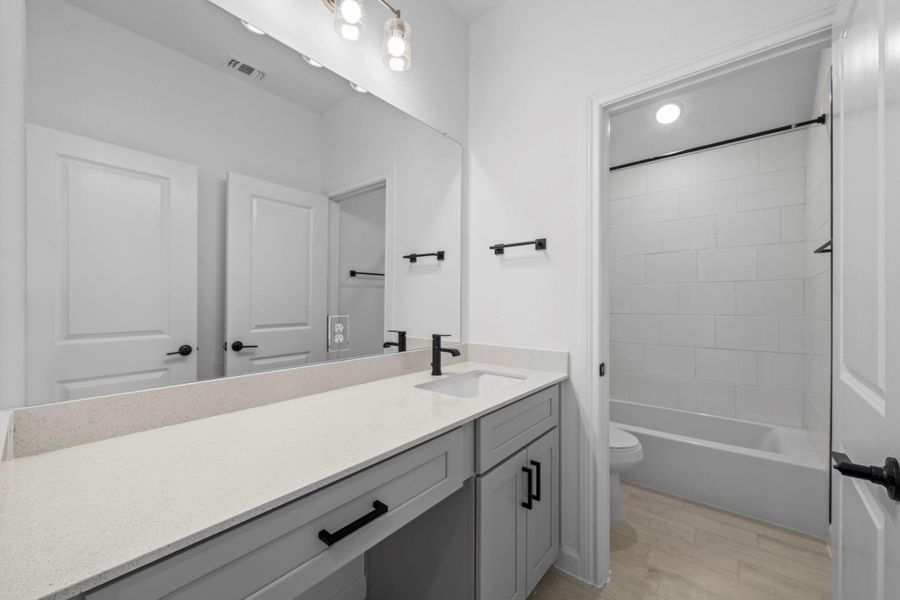 Furnished interior view inside a new home in Katy Court, Katy (Image 7). Furnished interior view inside a new home in Katy Court, Katy (Image 7).