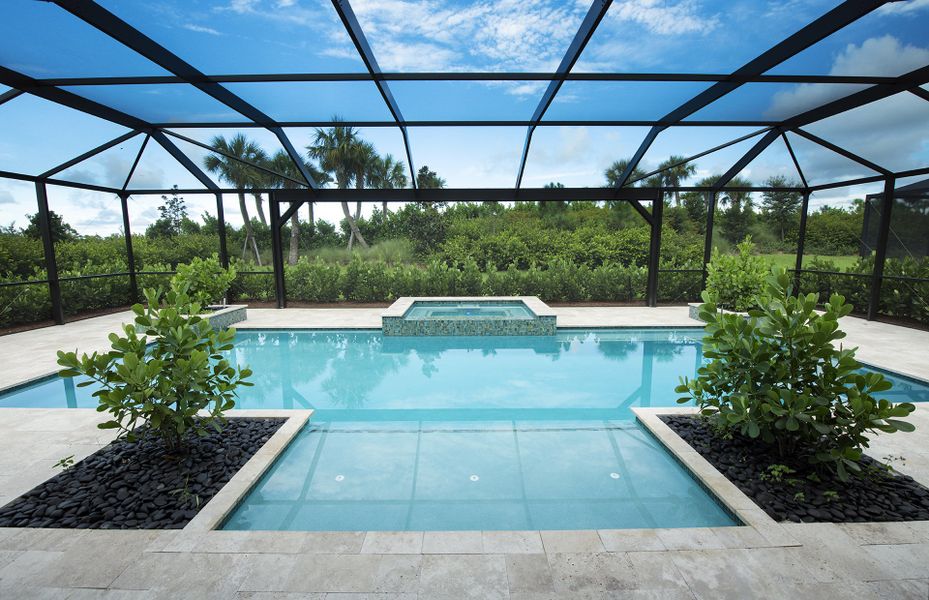 Pool View from Lanai