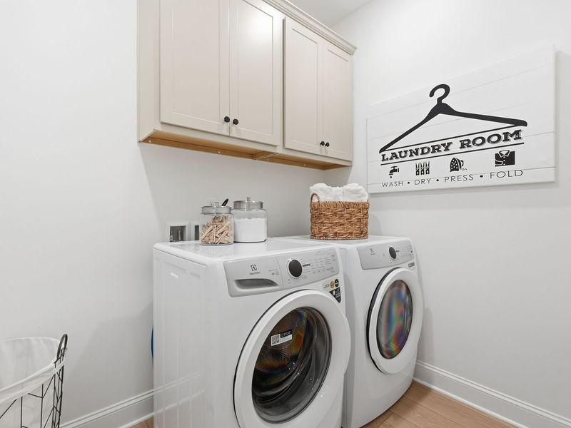 Representative furnished interior of a home built from the The Laurel J by Davidson Homes LLC in Bailey Park, Fayetteville (Image 15).