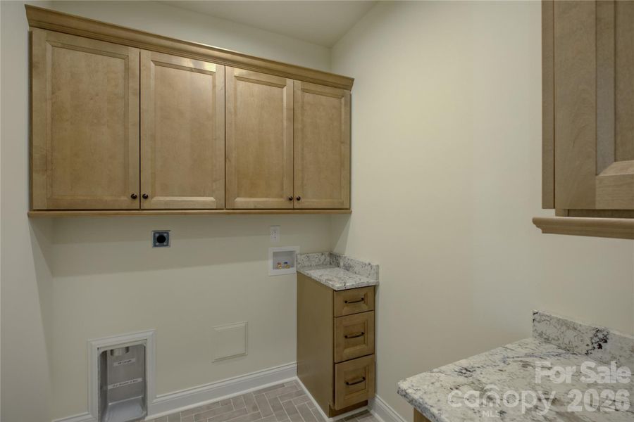 Furnished interior view inside a new home in , Charlotte (Image 11).