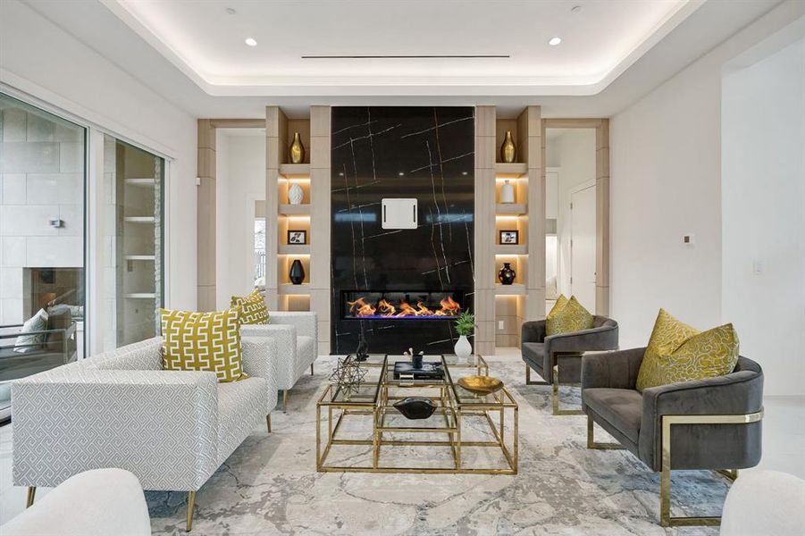 Furnished interior view inside a new home in , Westlake (Image 17).