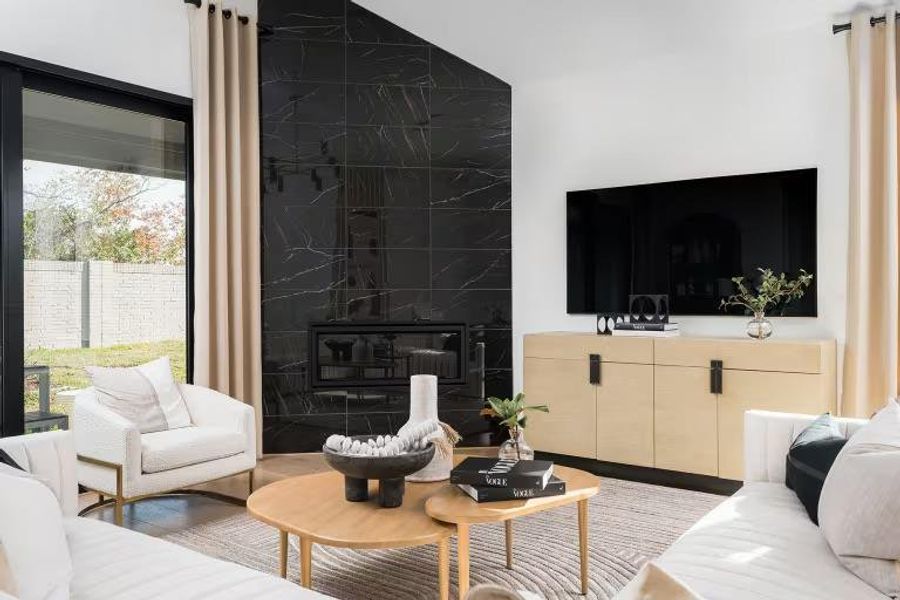 Photo of Pulte model home with same floor plan, not of actual home listed. Photo of Pulte model home with same floor plan, not of actual home listed.