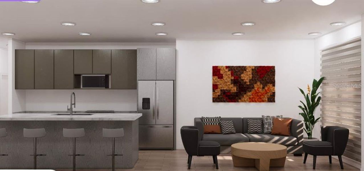 Furnished interior view inside a new home in , Port Charlotte (Image 6).