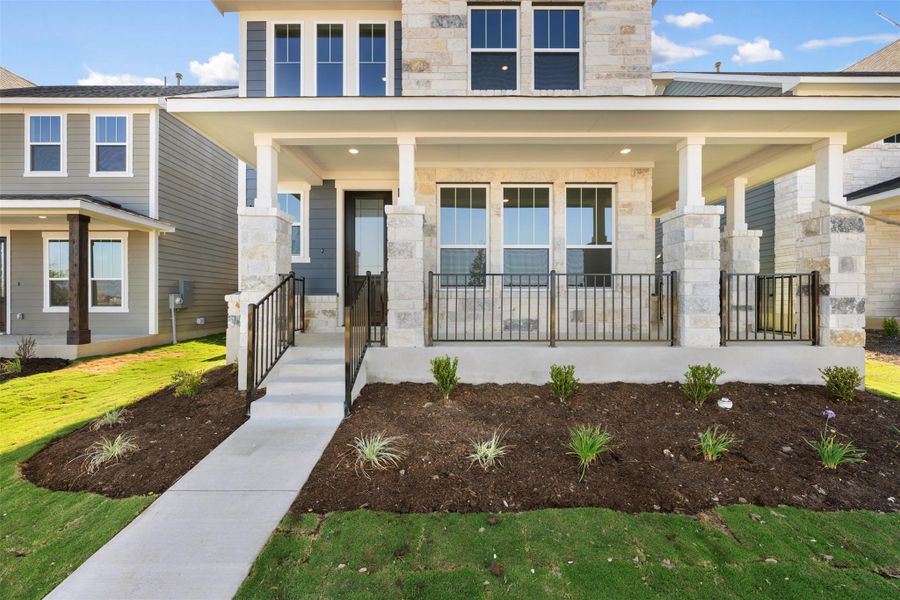 Representative images and renderings are for illustrative purposes. Actual structural options and design finishes of home may vary.