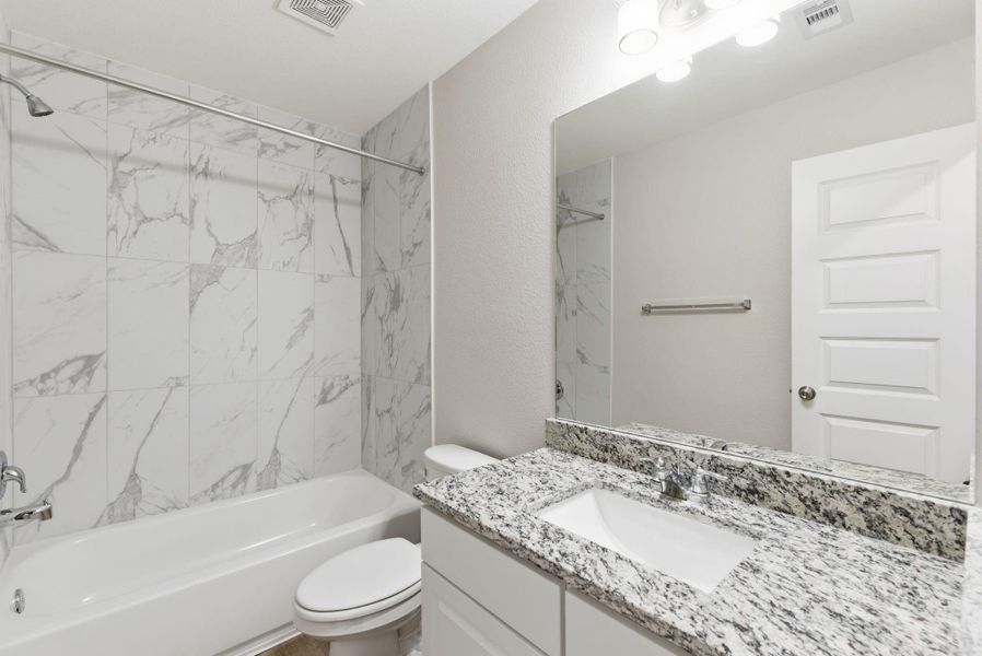 Furnished interior view inside a new home in , Houston (Image 30). Furnished interior view inside a new home in , Houston (Image 30).