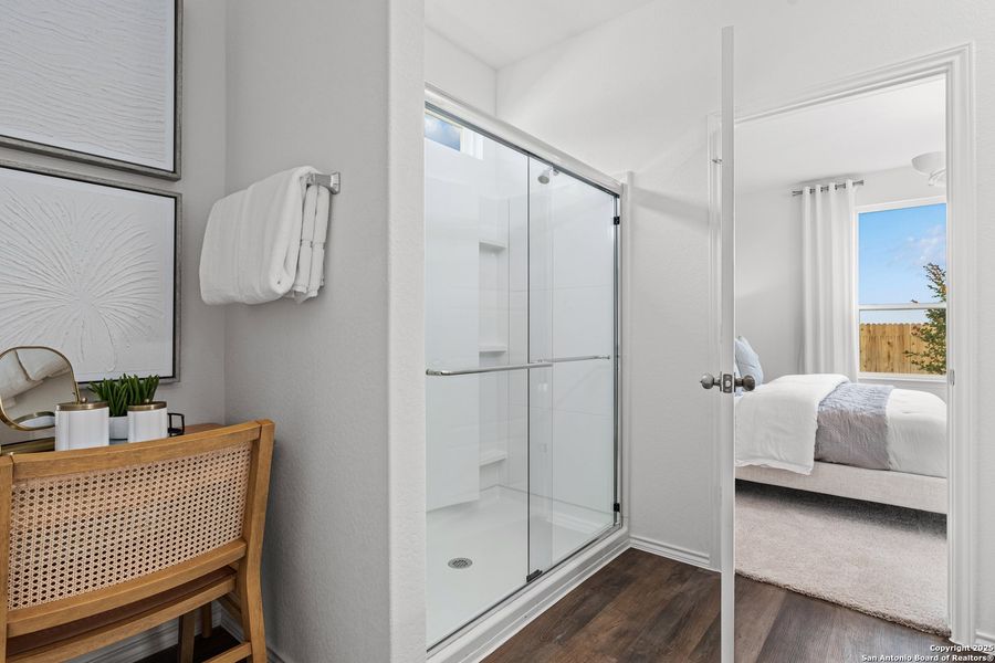 Furnished interior view inside a new home in Dove Song, Marion (Image 8).