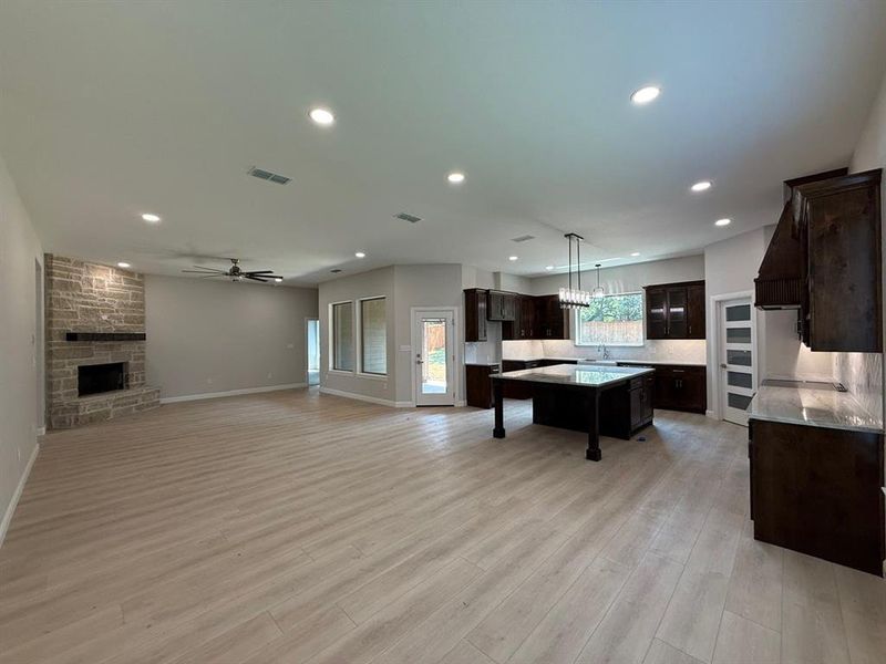 Furnished interior view inside a new home in , Pilot Point (Image 13).