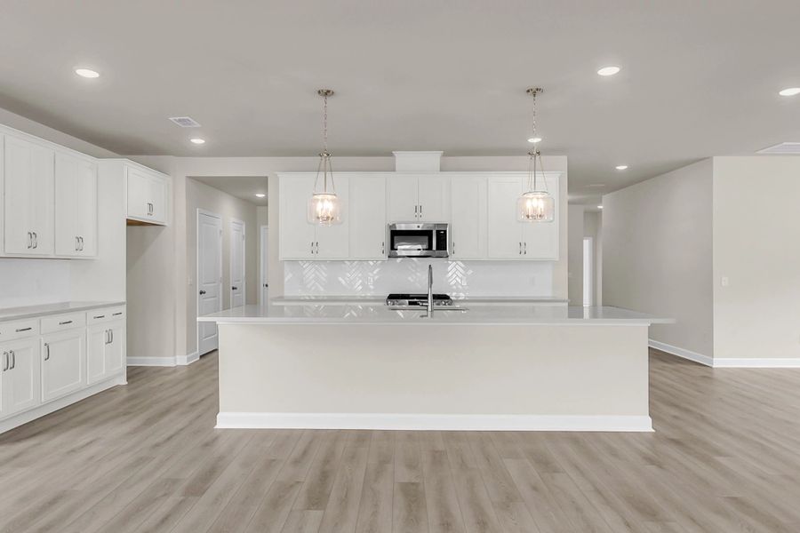 Furnished interior view inside a new home in Watson Hill, Summerville (Image 7).