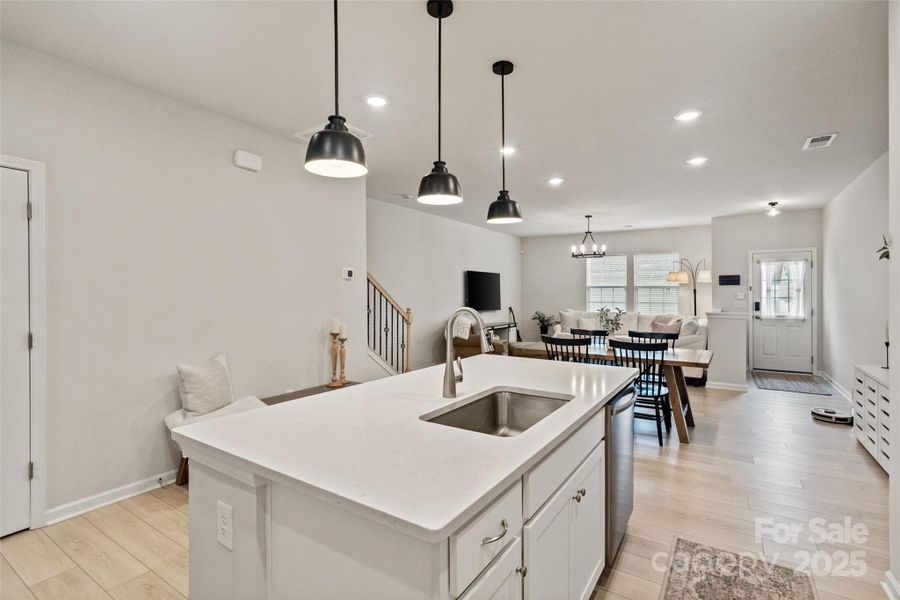 Furnished interior view inside a new home in , Fort Mill (Image 10).