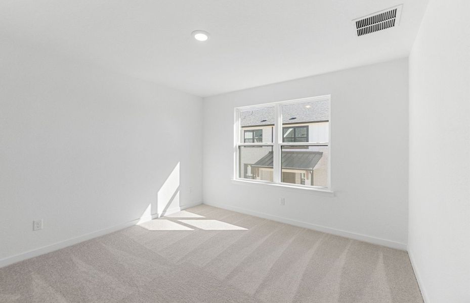 Spacious, unfurnished interior of a new home in Monarch on Main, Round Rock (Image 21). Spacious, unfurnished interior of a new home in Monarch on Main, Round Rock (Image 21).