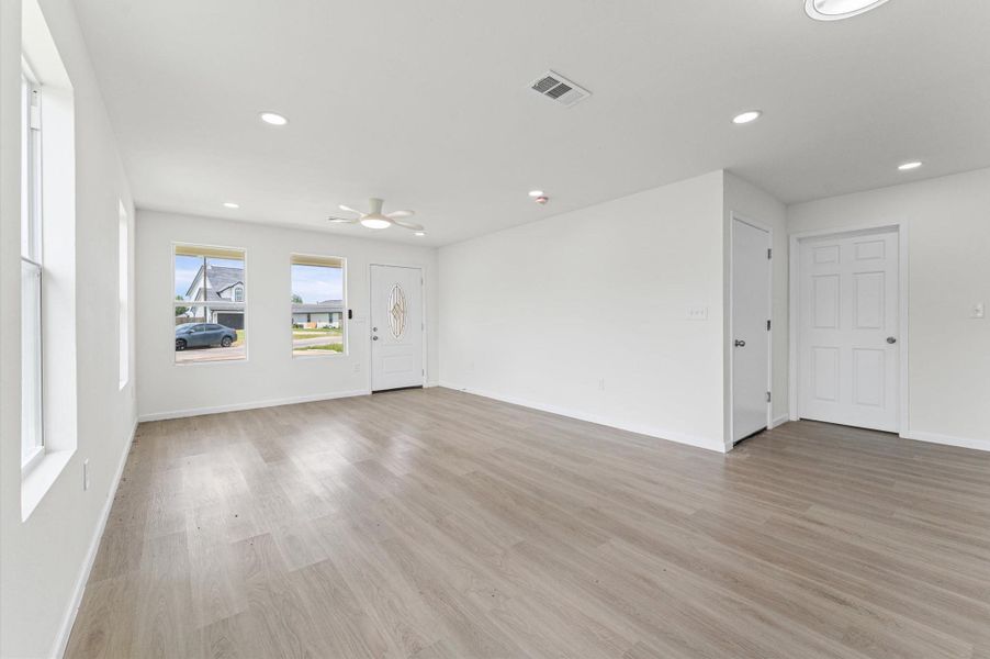 Spacious, unfurnished interior of a new home in , Cleveland (Image 17). Spacious, unfurnished interior of a new home in , Cleveland (Image 17).