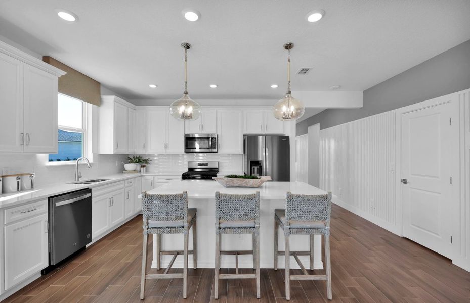 Representative furnished interior of a home built from the Highgate by Pulte Homes in Seminole Palms, Palm Coast (Image 16).