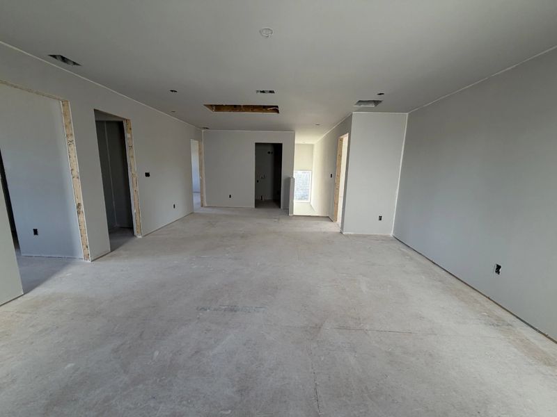 Loft Area Construction Progress