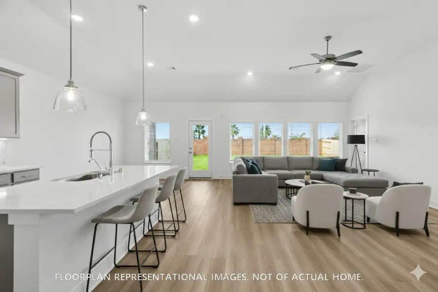 Furnished interior view inside a new home in Ambrose, La Marque (Image 8).