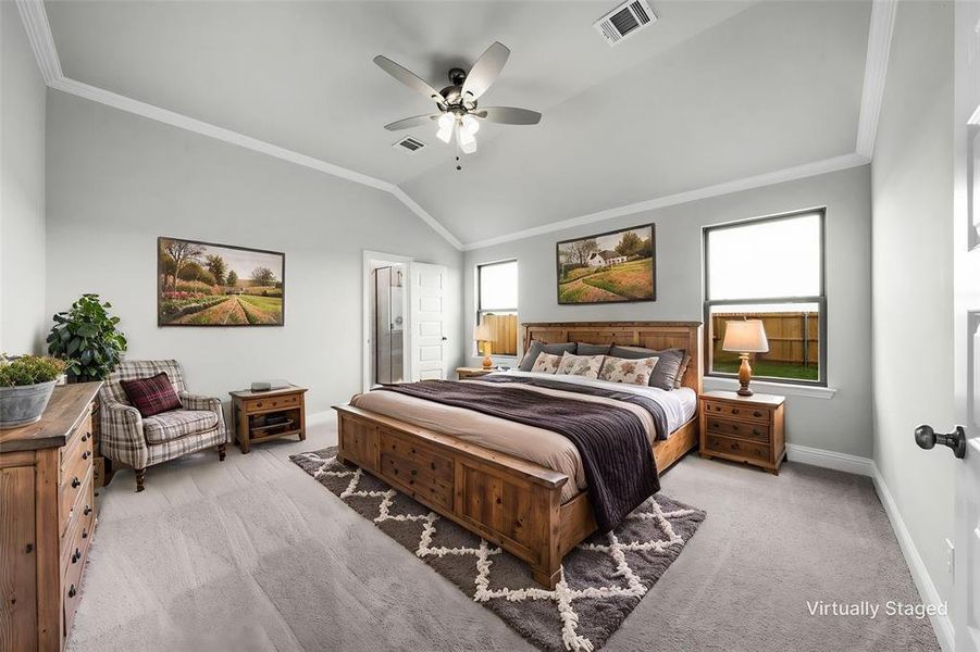 Furnished interior view inside a new home in Fox Landing, Caddo Mills (Image 16).