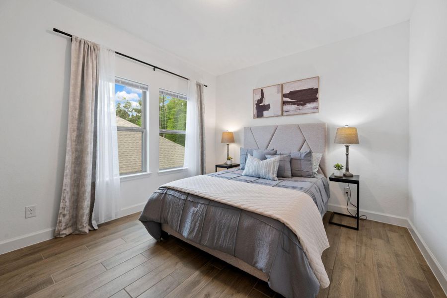 Furnished interior view inside a new home in The Highlands, Porter (Image 30).