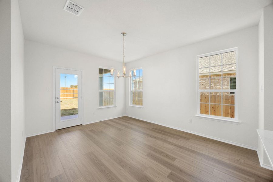 Spacious, unfurnished interior of a new home in Salerno - Heritage Collection, Round Rock (Image 14).