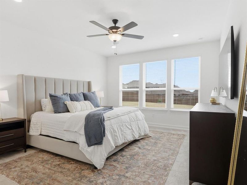 Furnished interior view inside a new home in , McKinney (Image 12).