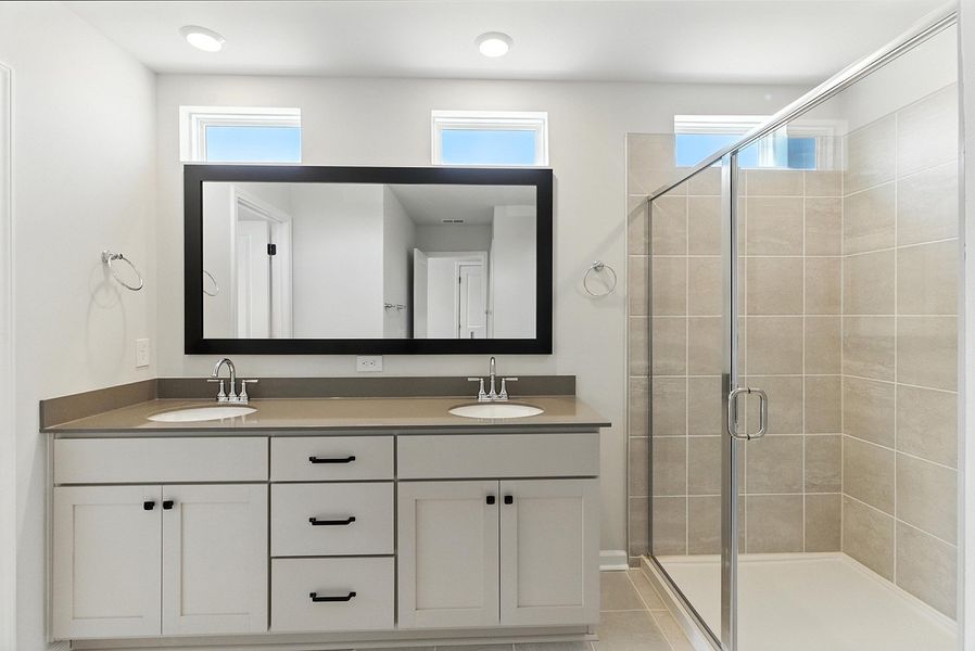 Furnished interior view inside a new home in Landmark Commons, Boiling Springs (Image 11).