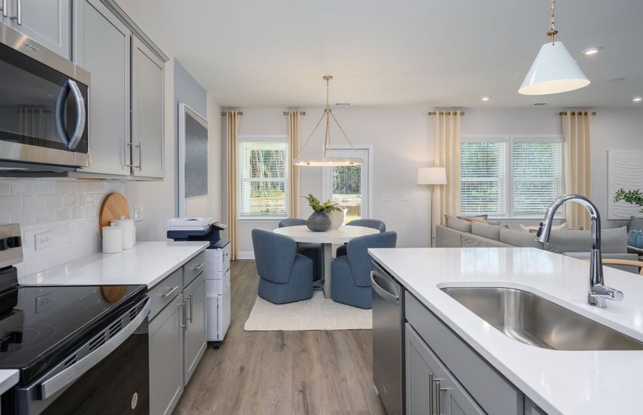 Furnished interior view inside a new home in Waterways, Richmond Hill (Image 24).