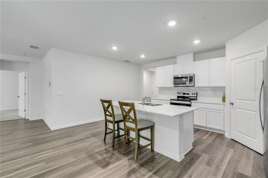 Furnished interior view inside a new home in , New Smyrna Beach (Image 9).