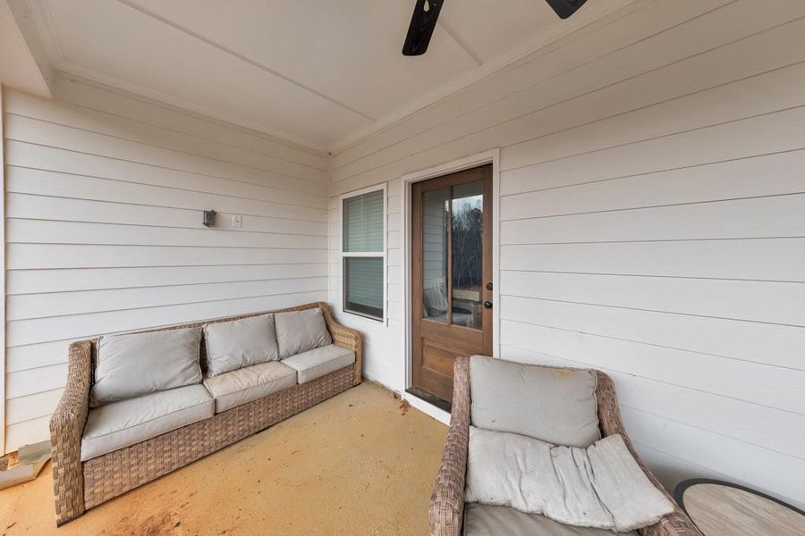 Exterior details and patio area of a home in , Rockmart (Image 24).
