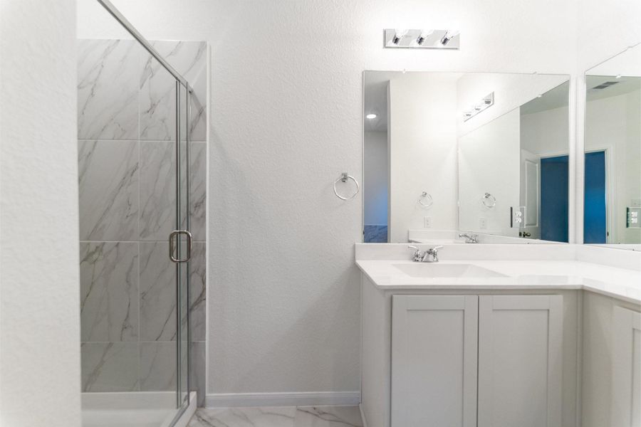 Furnished interior view inside a new home in Cielo, Conroe (Image 3).