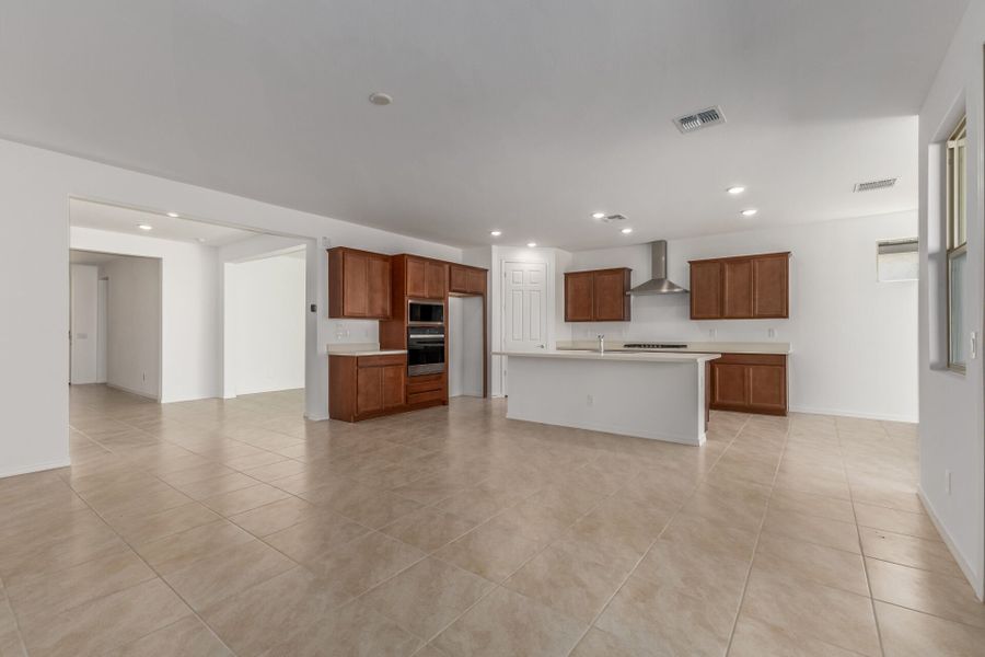 Furnished interior view inside a new home in Bella Vista Farms, San Tan Valley (Image 3).